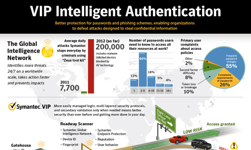 Symantec VIP Infographic