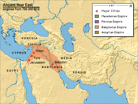 Babylonian Empire, 539 BC