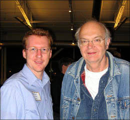 Me with Donald Knuth